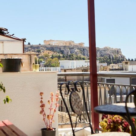 Mosaics Athens Central Studio With Acropolis View Atenas Exterior foto