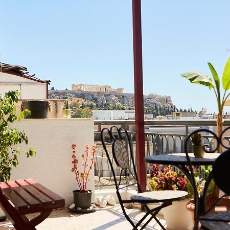 Mosaics Athens Central Studio With Acropolis View Atenas Exterior foto