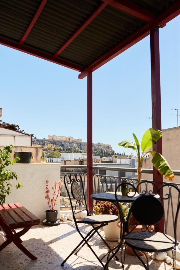 Mosaics Athens Central Studio With Acropolis View Atenas Exterior foto